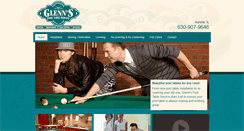 Desktop Screenshot of glennspooltableservice.net